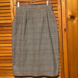 Straight skirt rainbow color